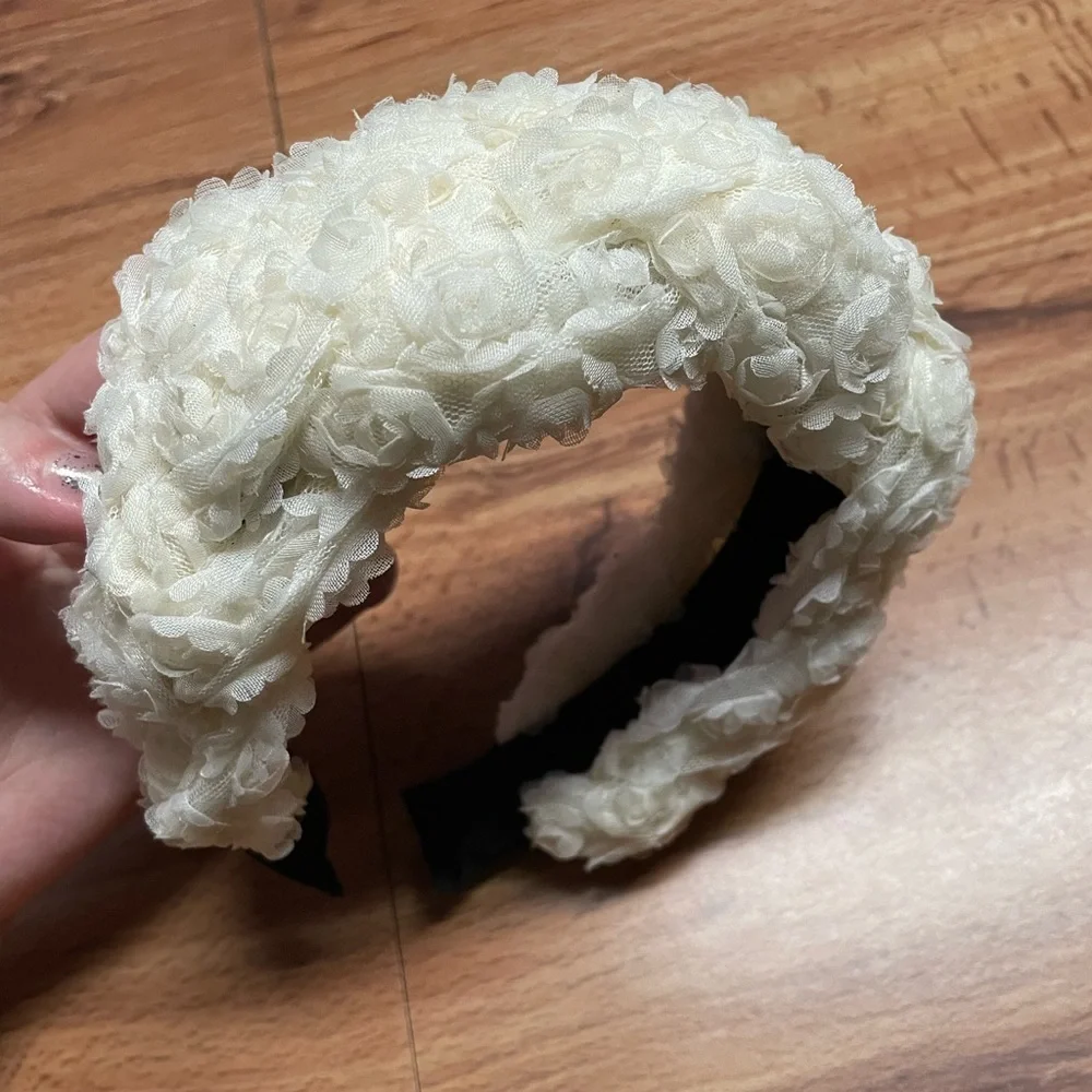 Thick Lace Braided Headband